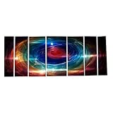 Abstract by Ash Carl Metal Wall Art in Multi - 23.5" x 60" ~ All My Walls