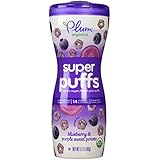 Plum Organics Super Puffs Purples Blueberry and Purple Sweet Potato, 1.5 oz