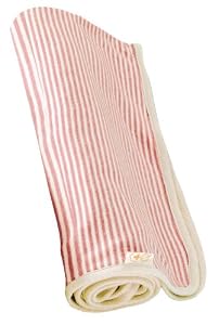 Tadpoles Organic Cotton Double Layer Receiving Blanket, Salmon