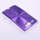 Neewer Hard Aluminum Metal Back Cover Case for HTC ChaCha Purple