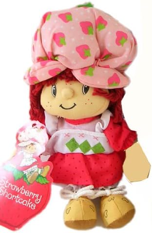 Scented Strawberry Shortcakes Plush Doll - Red (8in)
