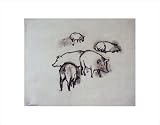 Pigs (Charcoal) by Pablo Picasso,14 in. x 11 in.