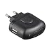 PowerPlug Steckdose auf USB-Ladegeraet fuer iPods und USB aufladbare MP3-Player schwarz