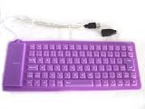 High Quality Flexible Mini Sized Keyboard, USB, PS/2, Electronics & Computers - Black