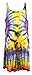 Missy and Plus Raya Sun Embroidered Tie Dye Dress/Cover Up