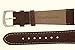 JP Leatherworks Mens Genuine Italian Leather Watchband Tan 22mm Watch Band