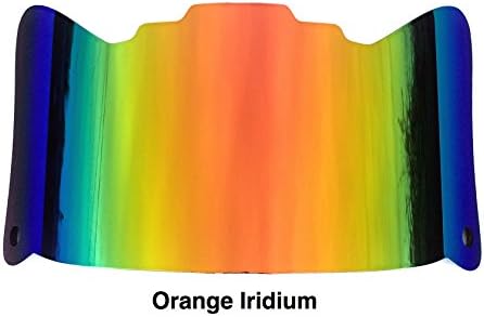 SHOC Visor - ORANGE IRIDIUM