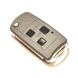 3 Buttons Folding Remote Key Shell Case for Toyota Land Cruiser Fj Cruiser 