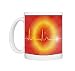 Cardiac arrest artwork of a dying ECG heart trace Photo Mugs