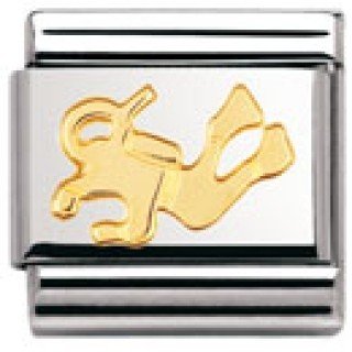 Nomination Composable Classic SPORT Edelstahl und 18K-Gold (Taucher) 030106 Preisvergleich