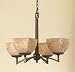 5701-4H - Mission Nuevo Four-Light Chandelier