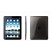 CTCstore Black Wave Premium Crystal TPU Silicone Skin Case for APPLE iPad with Precut LCD Screen Guard/Protector
