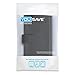 Yousave Accessories PU Leather Wallet Cover Case for iPhone 5S / 5 (Black Wallet)