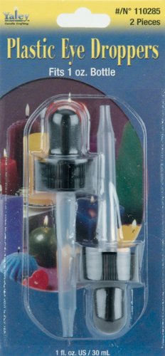 Yaley Candle Making Plastic Eye Droppers - 2PK 