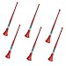 Vuvuzela - South African Style Collapsible Horn, Red (Pack of 6)