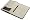 Cole Haan Hand-Stained Pebble Grain Leather Kindle Cover with Hinge (Fits 6" Display, Latest Generation Kindle), Black