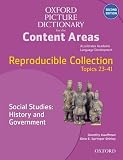 Oxford picture dictionary for the content areas. Reproducible collection. Topics 23-41, Social studies. History and government