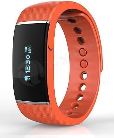 ORDRO S55 0.91" IOS6.0 or Beyond Android 4.3 or Beyond Pedometer Call Alert, Messeage Alert Smart Bracelet , orange