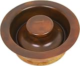 Weathered Copper Garbage Disposal Stopper INSINKERATOR