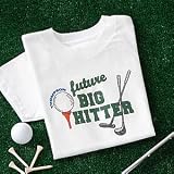 Future Big Hitter Personalized Golf T-Shirt for Kids