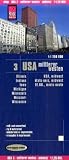 USA 03. Mittlerer Westen 1 : 1 250 000: Michigan, Wisconsin, Iowa, Illinois, Minnesota, Indiana, Missouri