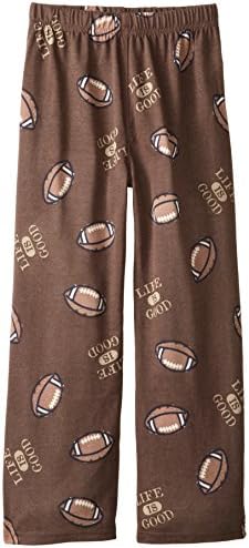 Life is good Boy's Sleep Pant (Oak Brown), X-Small