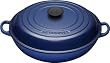 Le Creuset Enameled Cast-Iron 3-1/2-Quart Buffet Casserole, Cobalt Blue