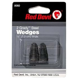 Red Devil 8060 2 Pack 5 Lb Grady Steel Handle Wedges