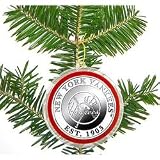 New York Yankees Silver Coin Ornament