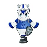 Pack of 4 NFL Indianapolis Colts Football Mascot Sports Decor Window Clings 12"