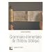 Grammaire �l�mentaire de l'h�breu biblique