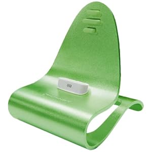 KONNET iCrado Plus Metal Charging Dock for iPad, iPhone 3G, 3GS and iPod with Charge and Sync Cable (Green)