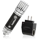 Ivation Car Air Purifier - Ionizer - Air Freshener with 12V Home/Office Wall Plug Adapter Removes Cigarette Smoke Smell, Pet Smell and Eliminates Bad Odors (Black)