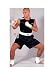 Sports : San Da Short schwarz-wei&szlig;