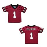 NCAA Oklahoma Sooners Youth / Boys Athletic Comfortable Fit Short Sleeve Jersey Shirt - Wine Red