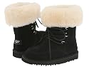 UGG Australia Youth Kids Deme Black Boots 5207