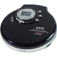 AEG CDP 4212 MP3-CD-Player schwarz