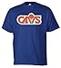 Cleveland Cavaliers adidas Blue Retro Primary Logo T-Shirt