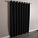 Best Home Fashion Wide Width Thermal Insulated Blackout Curtain - Antique Bronze Grommet Top - Black - 100