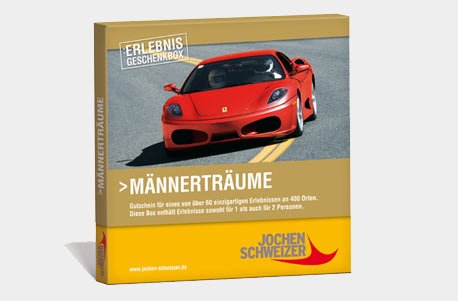 Produkt-Bild: Erlebnis-Geschenkbox 'M&auml;nnertr&auml;ume'