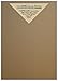10 Sheets Brown Chipboard 60 Point Extra Thick 5.5 X 8.5 Inches Half Letter Size .060 Caliper X Heavy Cardboard as Thick as 15 Sheets 20# Paper