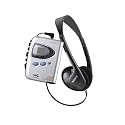 Sony Walkman Digital Tuning Weather FM/AM Stereo Cassette Player (Silver)
