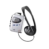 Sony Walkman Digital Tuning Weather FM/AM Stereo Cassette Player (Silver)