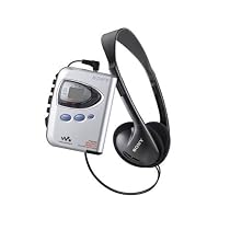Sony Walkman Digital Tuning Weather FM/AM Stereo Cassette Player (Silver)