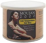 Moujan 2000 Low Temperature Hot Wax for Face and Body ( Tin Can ) 400g/14oz