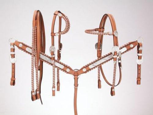 Royal King Silver Laced Breast Collar