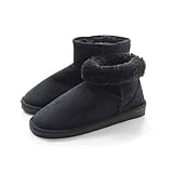 ムートンブーツ ベリーショートブーツ VS-1120 ブラック M(23.5~24cm)