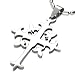 Urban Male Men's Stainless Steel Celtic Cross & Chain