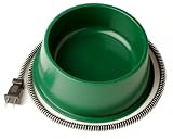 Farm Innovators 1-Quart Heated Bowl QT-1, Green, 25 Watts