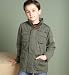 Pure Cotton Funnel Neck Utility Jacket